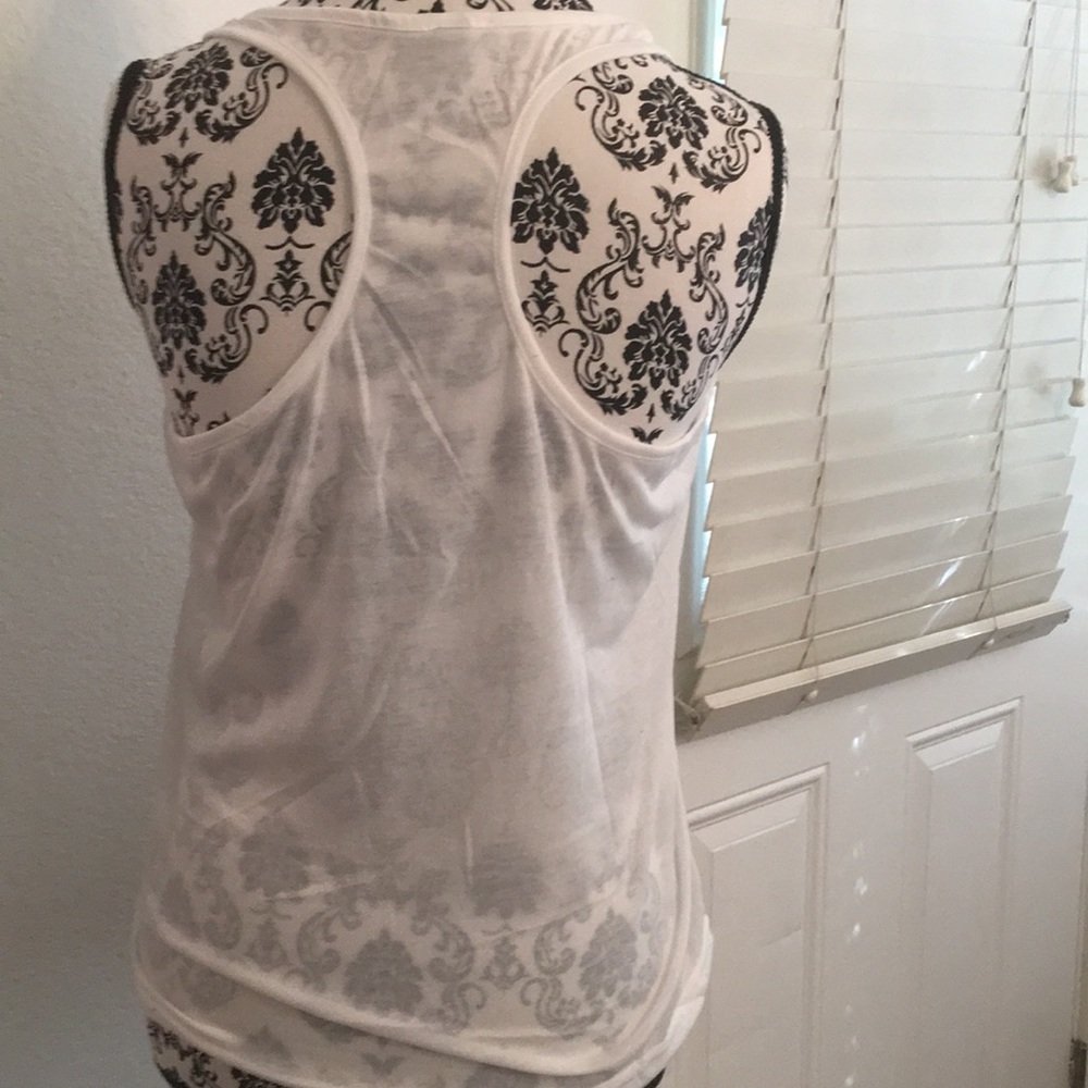 Printed T-Shirt Tank Top - Picture 2 of 3